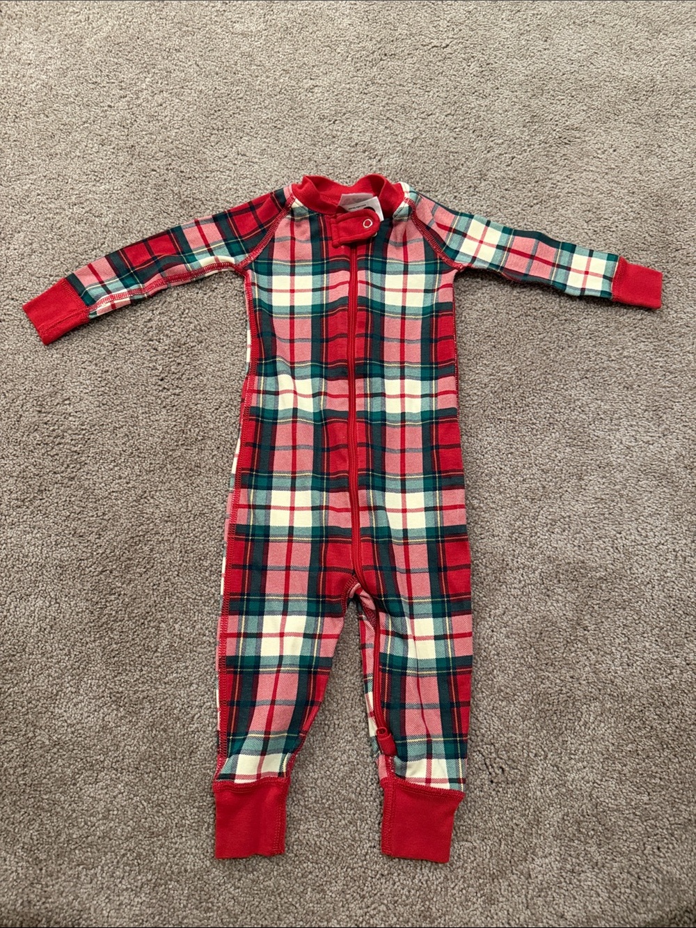 NWOT Hanna Andersson Holiday HannaJams™ Sleeper 12-18 months